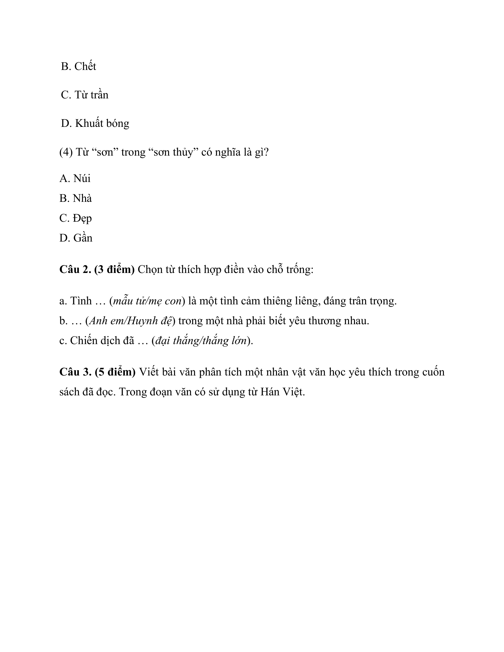Sử dụng từ Hán Việt 2*805479