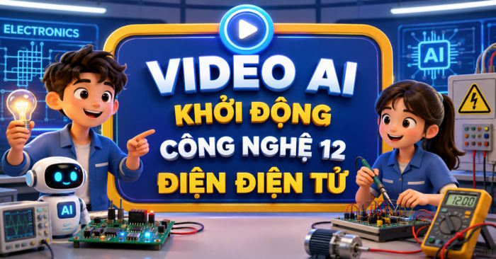 Video AI mở đầu Công nghệ 12 Điện Điện tử