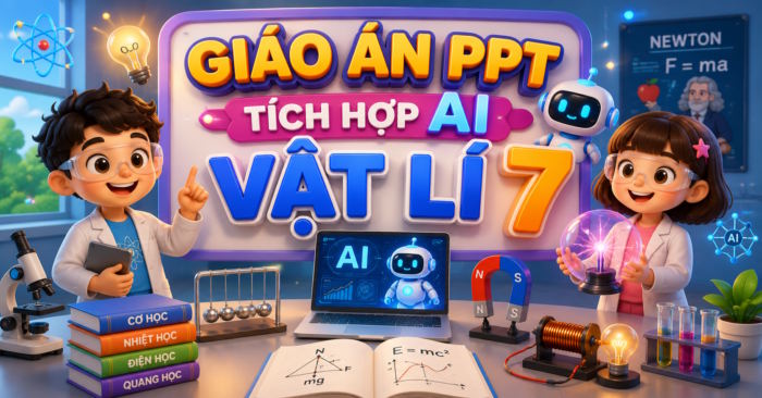 Giáo án điện tử tích hợp AI Vật lí 7