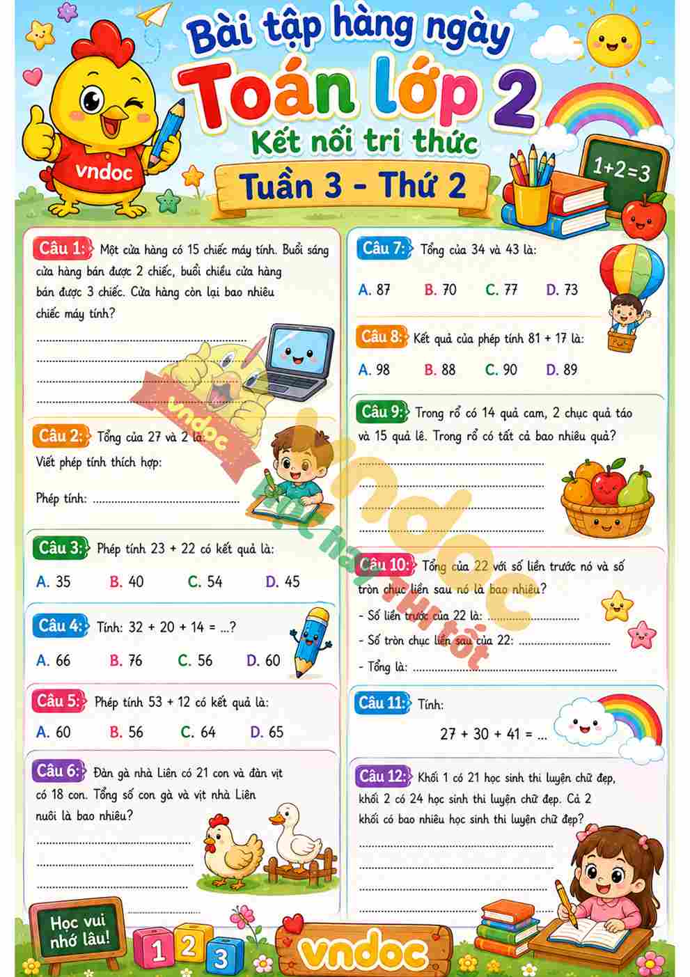 mh BTHN toan lop 2 tuan 3 thu 2*806459
