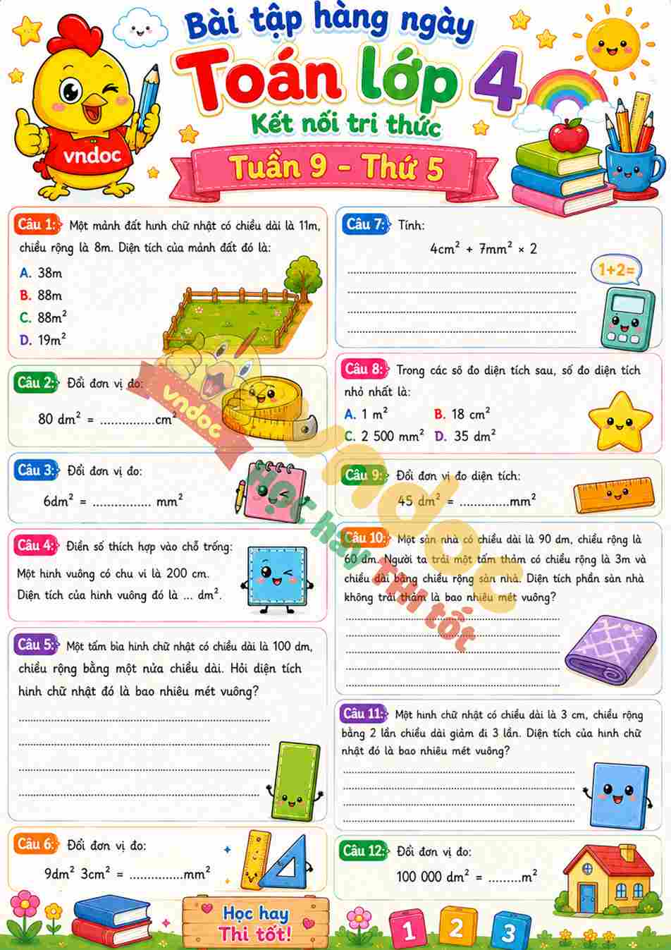 mh bthn toan lop 4 tuan 9 thu 5*806491