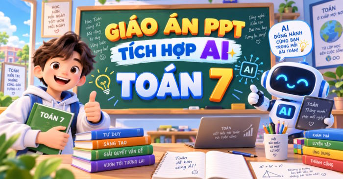 Bài giảng tích hợp AI Toán 7