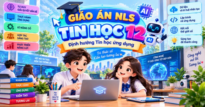 Giáo án NLS Tin học 12 Tin học ứng dụng 
