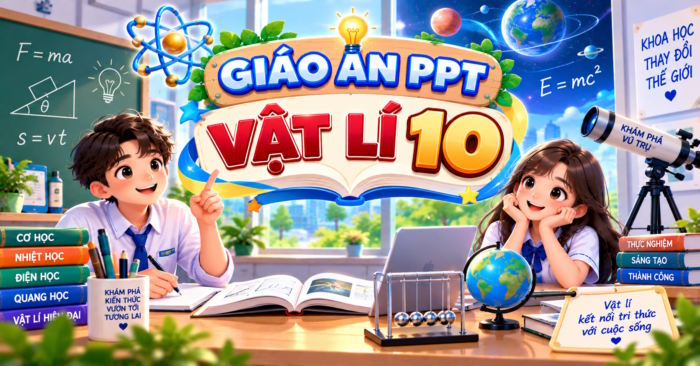 Giáo án PowerPoint Vật lý 10