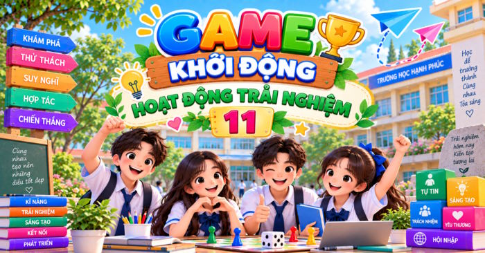 Trò chơi khởi động Hoạt động trải nghiệm 11 