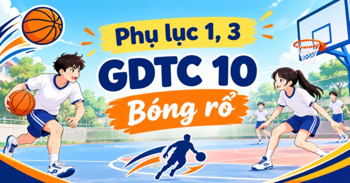Kế hoạch tích hợp năng lực số Giáo dục thể chất 10 Bóng rổ 