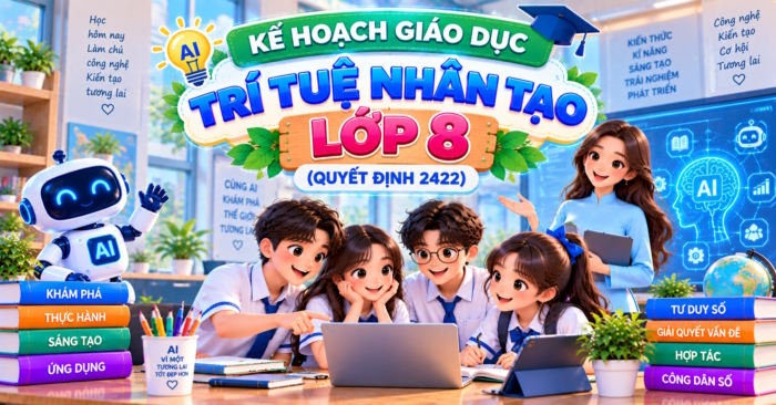 Kế hoạch giáo dục Chuyên đề AI lớp 8