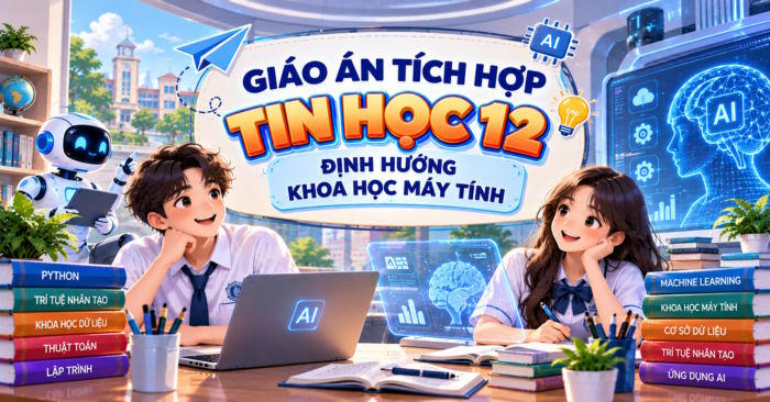 Giáo án NLS Tin học 12 Khoa học máy tính 