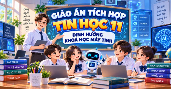 Giáo án NLS Tin học 11 Khoa học máy tính