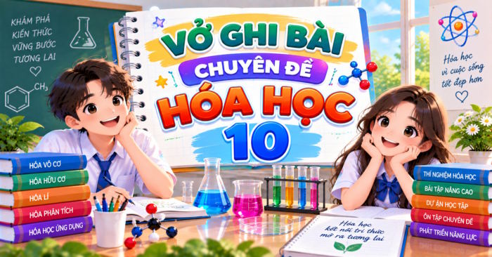 Vở ghi bài Chuyên đề Hóa học 10 