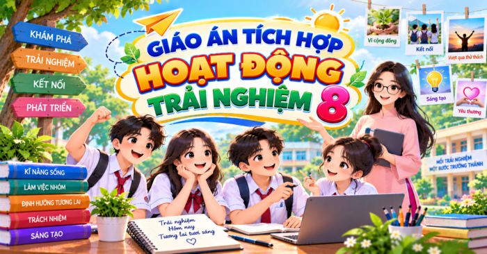 Giáo án Hoạt động trải nghiệm 8 tích hợp Năng lực số Học kì 1 