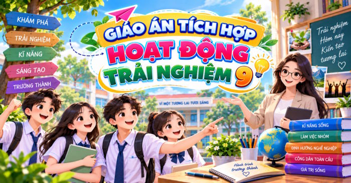 Giáo án HĐTN 9 tích hợp Năng lực số 