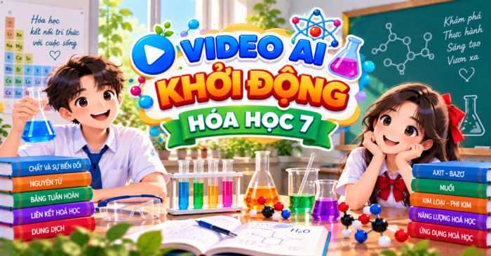 Video AI mở đầu Hóa học 7 