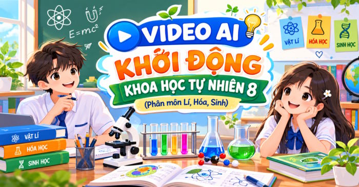 Bộ Video AI mở đầu Khoa học tự nhiên lớp 8