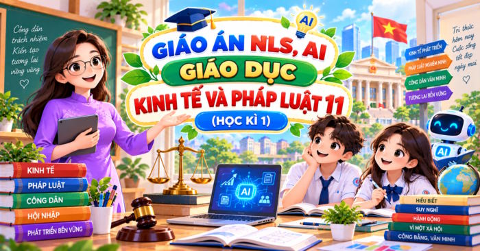Giáo án điện tử Giáo dục Kinh tế và Pháp luật 11 Học kì 1