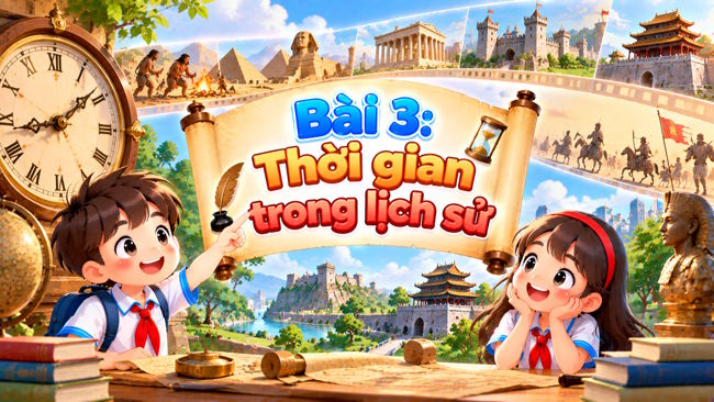 Giáo án PPT tích hợp AI Lịch sử 6 Bài 3