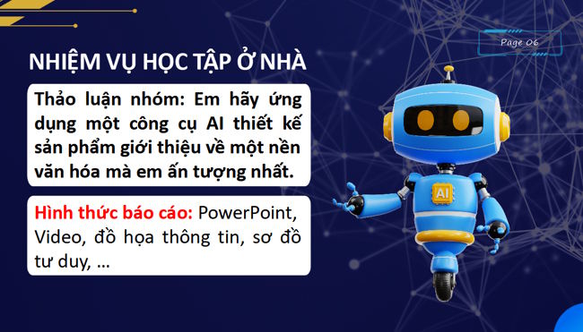 Giáo án PPT tích hợp AI Lịch sử 6 Bài 6