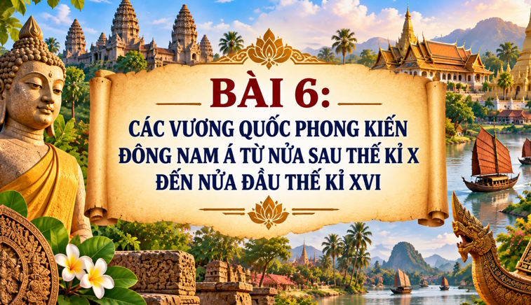 Giáo án điện tử tích hợp AI Lịch sử 7 Bài 6