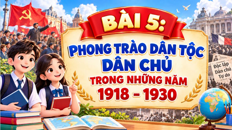 Giáo án điện tử tích hợp AI Lịch sử 9 Bài 5