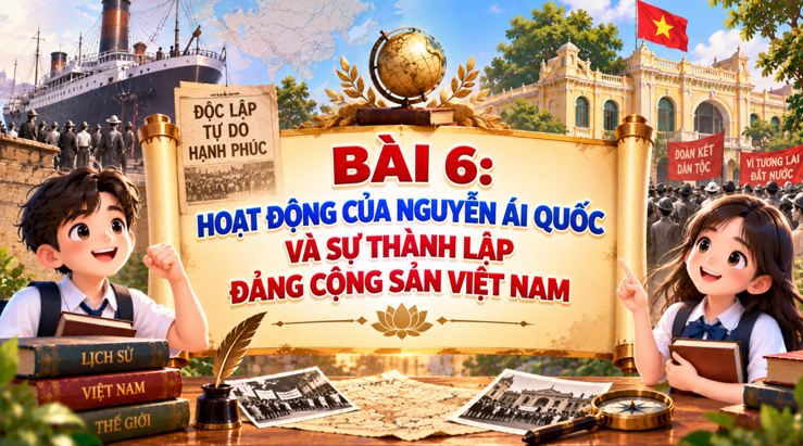 Giáo án điện tử tích hợp AI Lịch sử 9 Bài 6