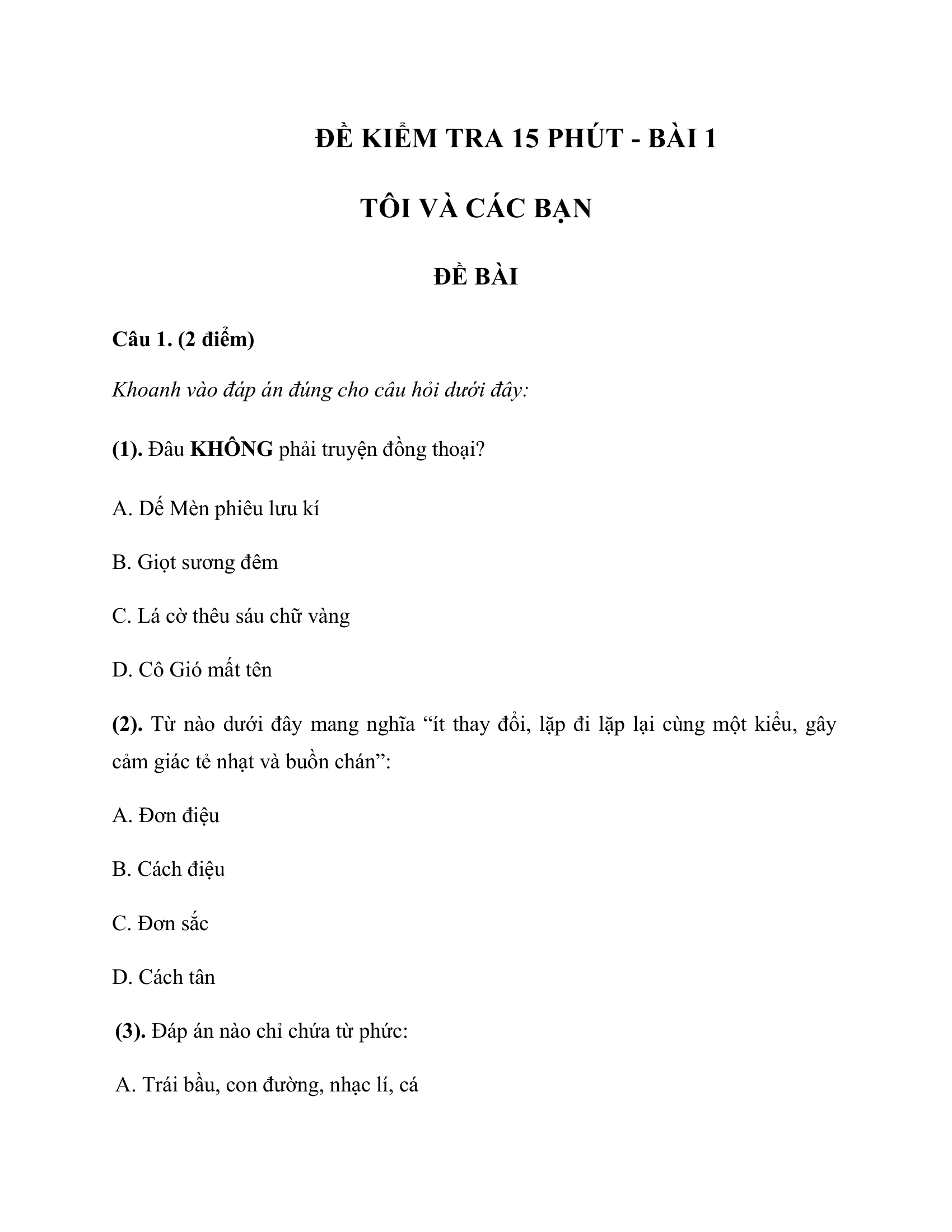 Toi va cac ban 1*812212