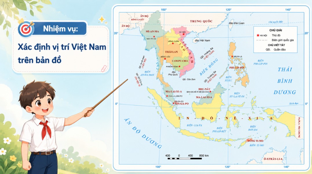 Giáo án PPT AI Địa lí 8 Bài 1