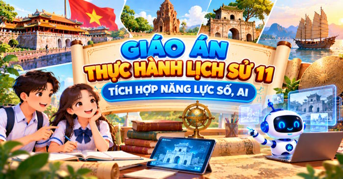 Giáo án NLS, AI Thực hành Lịch sử 11 