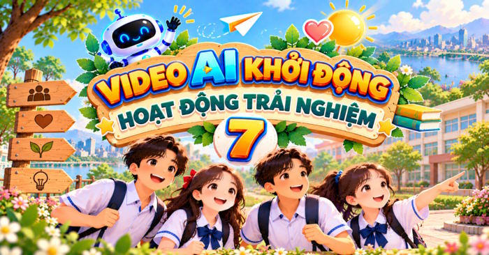 Video AI mở đầu Hoạt động trải nghiệm 7 Học kì 2 