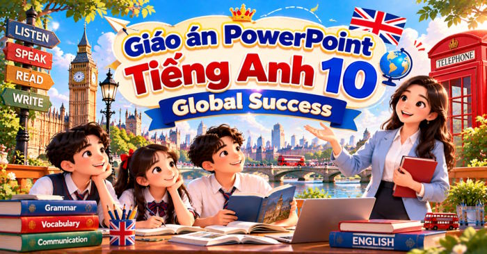 Giáo án PowerPoint Tiếng Anh 10 Global Success Học kì 2