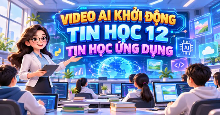 Video AI mở đầu Tin học 12 Định hướng Tin học Ứng dụng