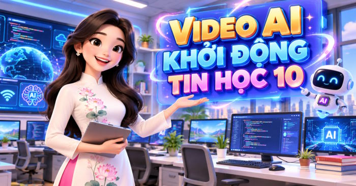 Video AI mở đầu Tin học 10 Trọn bộ cả năm