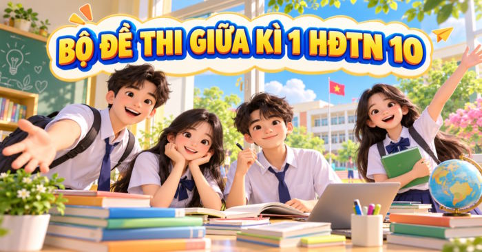 Đề kiểm tra giữa kì 1 Hoạt động trải nghiệm 10