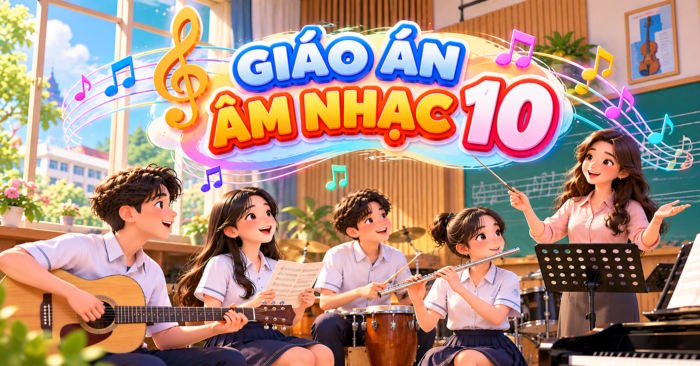 Giáo án Năng lực số Âm nhạc lớp 10 